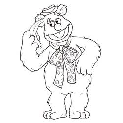 Dessin à colorier: Les Muppets (Dessins animés et séries animées) #210115 - Coloriages à Imprimer Gratuits