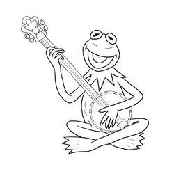 Dessin à colorier: Les Muppets (Dessins animés et séries animées) #210118 - Coloriages à Imprimer Gratuits