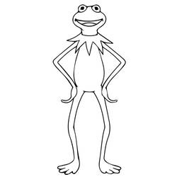 Dessin à colorier: Les Muppets (Dessins animés et séries animées) #210119 - Coloriages à Imprimer Gratuits