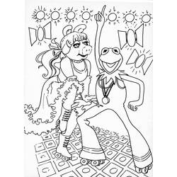 Dessin à colorier: Les Muppets (Dessins animés et séries animées) #210122 - Coloriages à Imprimer Gratuits