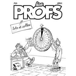 Dessin à colorier: Les Profs (Dessins animés et séries animées) #213679 - Coloriages à Imprimer Gratuits