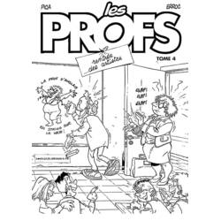 Dessin à colorier: Les Profs (Dessins animés et séries animées) #213680 - Coloriages à Imprimer Gratuits