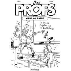 Dessin à colorier: Les Profs (Dessins animés et séries animées) #213684 - Coloriages à Imprimer Gratuits