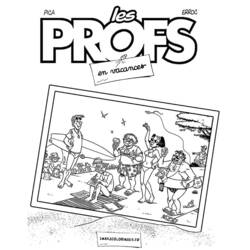 Dessin à colorier: Les Profs (Dessins animés et séries animées) #213689 - Coloriages à Imprimer Gratuits