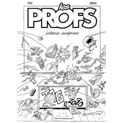 Dessin à colorier: Les Profs (Dessins animés et séries animées) #213690 - Coloriages à Imprimer Gratuits