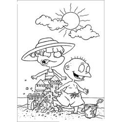 Dessin à colorier: Les Razmoket (Dessins animés et séries animées) #212875 - Coloriages à Imprimer Gratuits