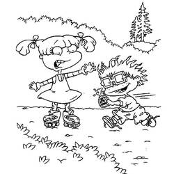 Dessins à colorier: Les Razmoket - Coloriages à Imprimer Gratuits