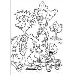 Dessin à colorier: Les Razmoket (Dessins animés et séries animées) #212896 - Coloriages à Imprimer Gratuits