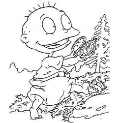 Dessin à colorier: Les Razmoket (Dessins animés et séries animées) #212907 - Coloriages à Imprimer Gratuits