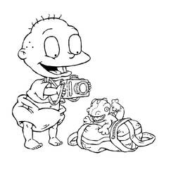 Dessin à colorier: Les Razmoket (Dessins animés et séries animées) #212908 - Coloriages à Imprimer Gratuits