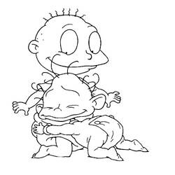 Dessin à colorier: Les Razmoket (Dessins animés et séries animées) #212912 - Coloriages à Imprimer Gratuits