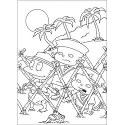 Dessin à colorier: Les Razmoket (Dessins animés et séries animées) #212913 - Coloriages à Imprimer Gratuits
