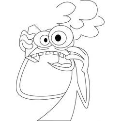 Dessin à colorier: Les Zinzins de l’espace (Dessins animés et séries animées) #204670 - Coloriages à Imprimer Gratuits