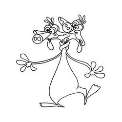 Dessin à colorier: Les Zinzins de l’espace (Dessins animés et séries animées) #204683 - Coloriages à Imprimer Gratuits