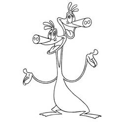 Dessin à colorier: Les Zinzins de l’espace (Dessins animés et séries animées) #204693 - Coloriages à Imprimer Gratuits