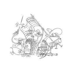 Dessin à colorier: Les Zinzins de l’espace (Dessins animés et séries animées) #204694 - Coloriages à Imprimer Gratuits