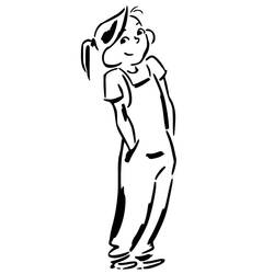 Dessin à colorier: Linda veut du poulet (Dessins animés et séries animées) #211089 - Coloriages à Imprimer Gratuits