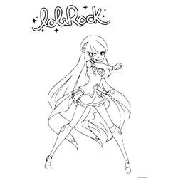 Dessin à colorier: Lolirock (Dessins animés et séries animées) #177375 - Coloriages à Imprimer Gratuits