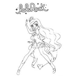 Dessin à colorier: Lolirock (Dessins animés et séries animées) #177376 - Coloriages à Imprimer Gratuits
