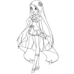 Dessin à colorier: Lolirock (Dessins animés et séries animées) #177384 - Coloriages à Imprimer Gratuits