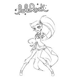 Dessin à colorier: Lolirock (Dessins animés et séries animées) #177386 - Coloriages à Imprimer Gratuits