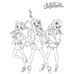 Dessin à colorier: Lolirock (Dessins animés et séries animées) #177389 - Coloriages à Imprimer Gratuits