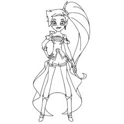 Dessin à colorier: Lolirock (Dessins animés et séries animées) #177392 - Coloriages à Imprimer Gratuits