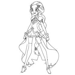 Dessin à colorier: Lolirock (Dessins animés et séries animées) #177396 - Coloriages à Imprimer Gratuits