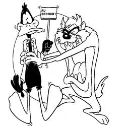 Coloriage Looney Tunes (Dessins animés et séries animées) #192499 à imprimer et colorier