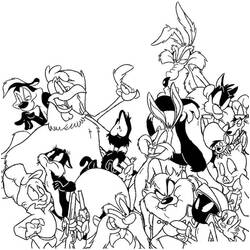 Coloriage Looney Tunes (Dessins animés et séries animées) #192513 à imprimer et colorier