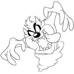 Dessin à colorier: Looney Tunes (Dessins animés et séries animées) #39163 - Coloriages à Imprimer Gratuits