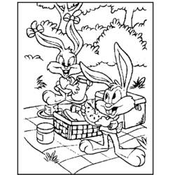 Dessin à colorier: Looney Tunes (Dessins animés et séries animées) #39167 - Coloriages à Imprimer Gratuits