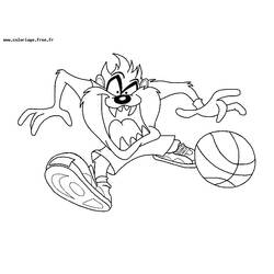 Dessin à colorier: Looney Tunes (Dessins animés et séries animées) #39200 - Coloriages à Imprimer Gratuits