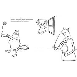 Dessin à colorier: Loup Auzou (Dessins animés et séries animées) #217253 - Coloriages à Imprimer Gratuits