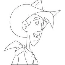 Dessin à colorier: Lucky Luke (Dessins animés et séries animées) #25528 - Coloriages à Imprimer Gratuits