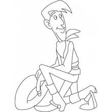 Dessin à colorier: Lucky Luke (Dessins animés et séries animées) #25555 - Coloriages à Imprimer Gratuits