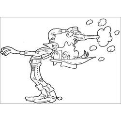 Dessin à colorier: Lucky Luke (Dessins animés et séries animées) #25573 - Coloriages à Imprimer Gratuits