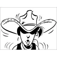Dessin à colorier: Lucky Luke (Dessins animés et séries animées) #25577 - Coloriages à Imprimer Gratuits
