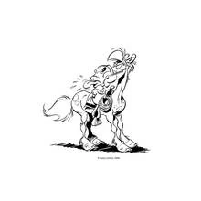 Dessin à colorier: Lucky Luke (Dessins animés et séries animées) #25591 - Coloriages à Imprimer Gratuits