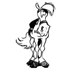 Dessin à colorier: Lucky Luke (Dessins animés et séries animées) #25597 - Coloriages à Imprimer Gratuits