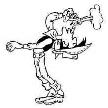 Dessin à colorier: Lucky Luke (Dessins animés et séries animées) #25598 - Coloriages à Imprimer Gratuits