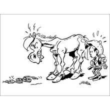 Dessin à colorier: Lucky Luke (Dessins animés et séries animées) #25647 - Coloriages à Imprimer Gratuits