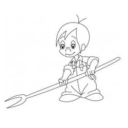 Dessin à colorier: Marcelino (Dessins animés et séries animées) #213158 - Coloriages à Imprimer Gratuits
