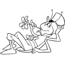 Dessin à colorier: Maya l'abeille (Dessins animés et séries animées) #28217 - Coloriages à Imprimer Gratuits