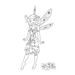 Dessin à colorier: Mia et Moi (Dessins animés et séries animées) #198453 - Coloriages à Imprimer Gratuits