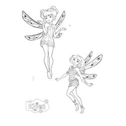 Dessin à colorier: Mia et Moi (Dessins animés et séries animées) #198457 - Coloriages à Imprimer Gratuits