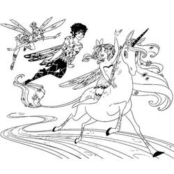 Dessin à colorier: Mia et Moi (Dessins animés et séries animées) #198468 - Coloriages à Imprimer Gratuits