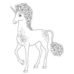 Dessin à colorier: Mia et Moi (Dessins animés et séries animées) #198479 - Coloriages à Imprimer Gratuits