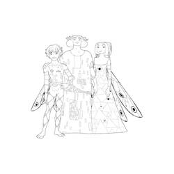 Dessin à colorier: Mia et Moi (Dessins animés et séries animées) #198481 - Coloriages à Imprimer Gratuits