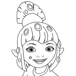 Dessin à colorier: Mia et Moi (Dessins animés et séries animées) #198487 - Coloriages à Imprimer Gratuits